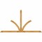 Ekena Millwork Richland Rough Sawn Timber Gable Bracket, Western Red Cedar, 108"W x 58"H x 4"D x 4"F, 13/12 Pitch GBW108X58X0404RIC00RWR - alternate 1